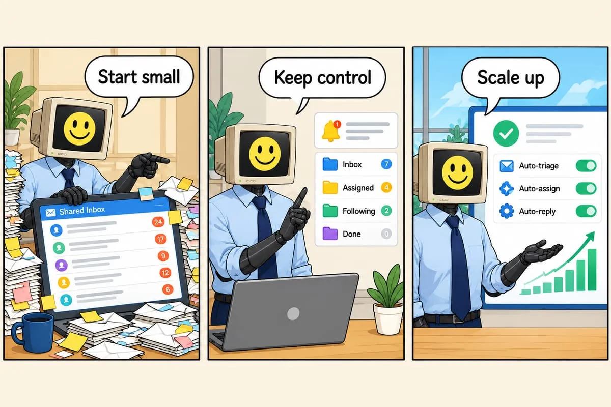 3 Ways to Automate Your Shared Mailbox Without Losing Control