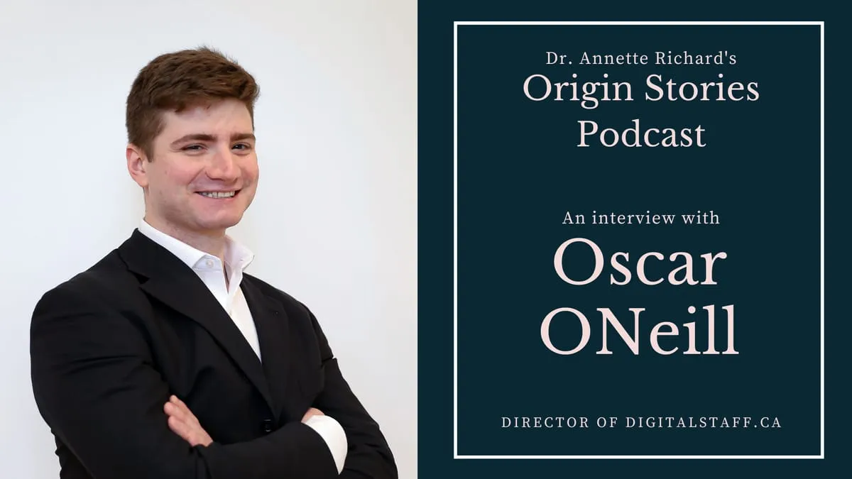 Oscar ONeill on Dr. Annette Richard's Origin Stories