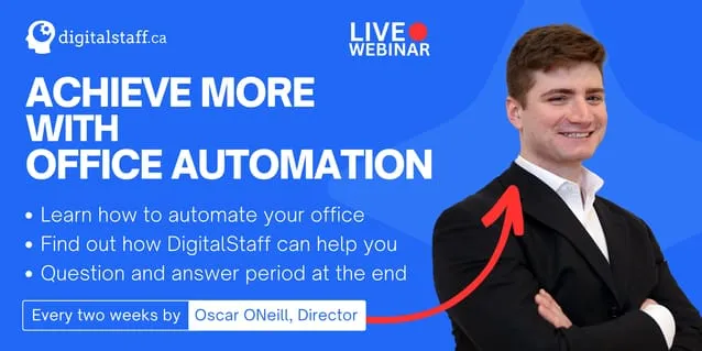 Achieve more with office automation Webinar