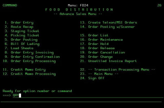 Screenshot showing RPA automating legacy software