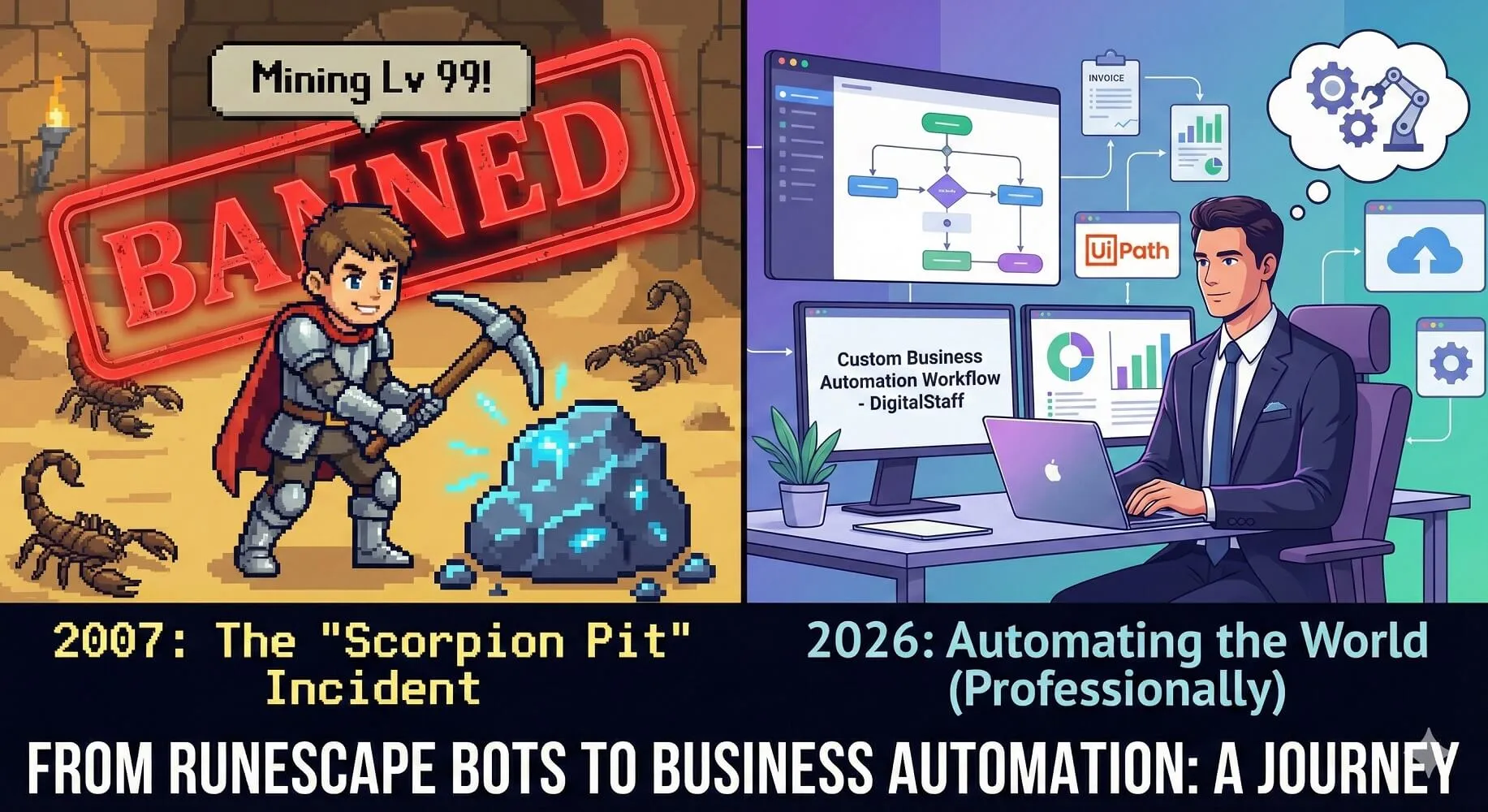 I've Been Automating Since I Was 12 (And Got Banned For It)