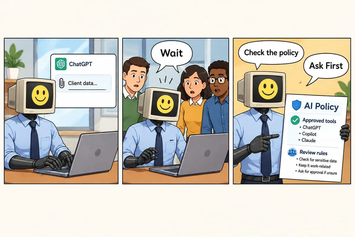 How to Build an AI Policy for Your Team (Before Someone Pastes Client Data into ChatGPT)